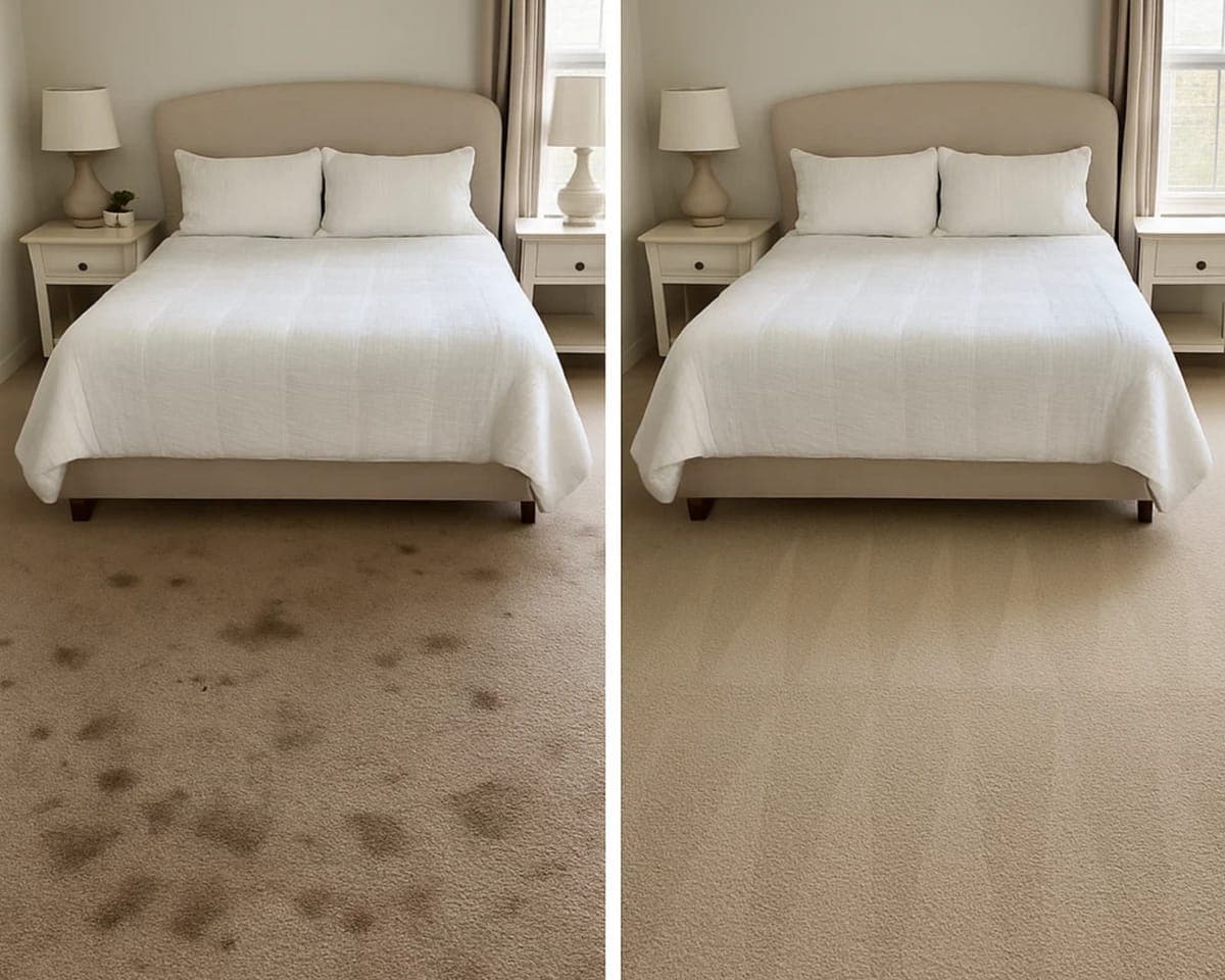 A Collierville carpet cleaning that was long overdue