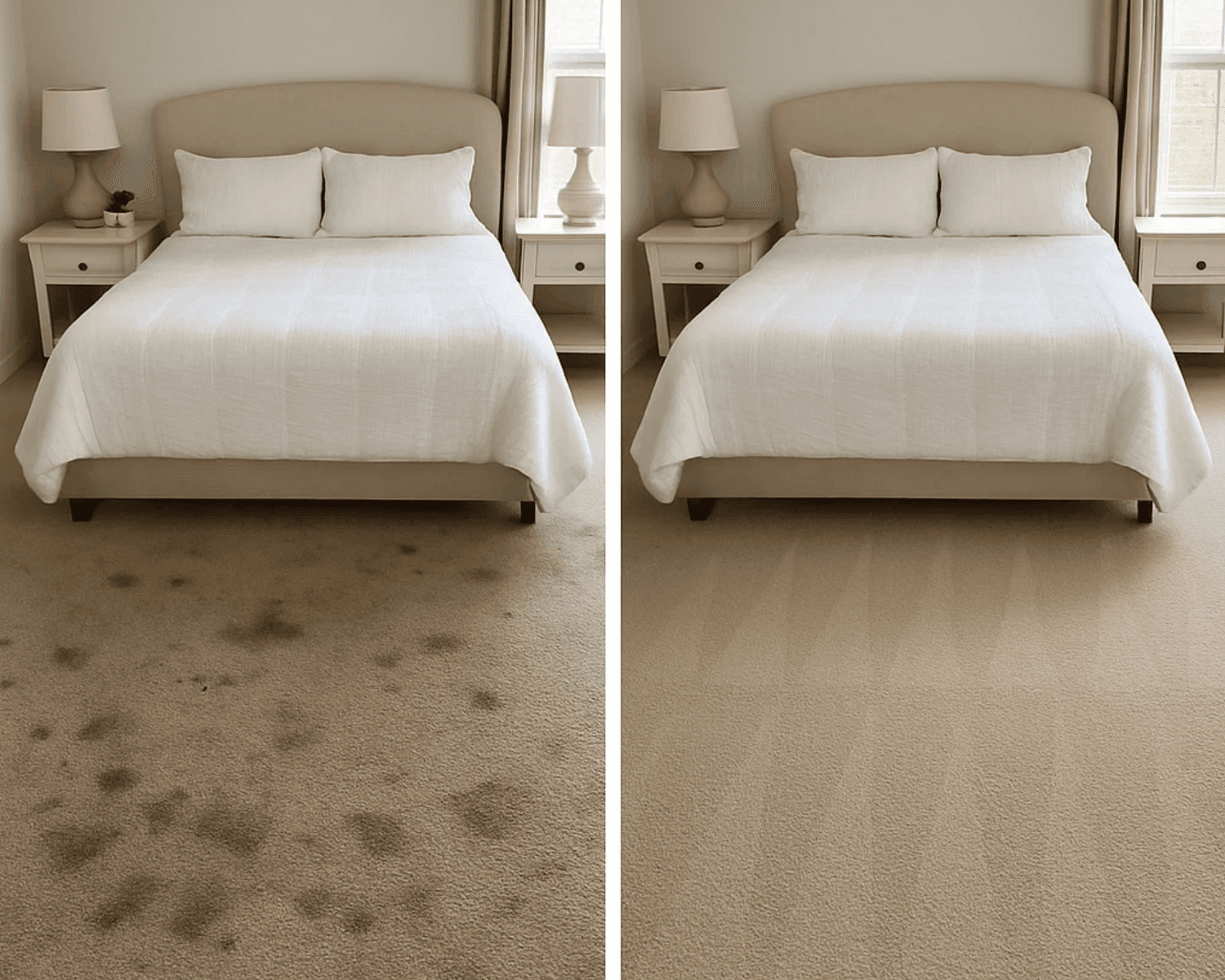 A Collierville carpet cleaning that was long overdue